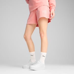 CLASS Women's 5" Washed Shorts, Pink Fruit, extralarge-IND
